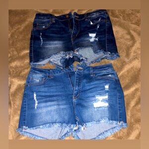 Jean shorts